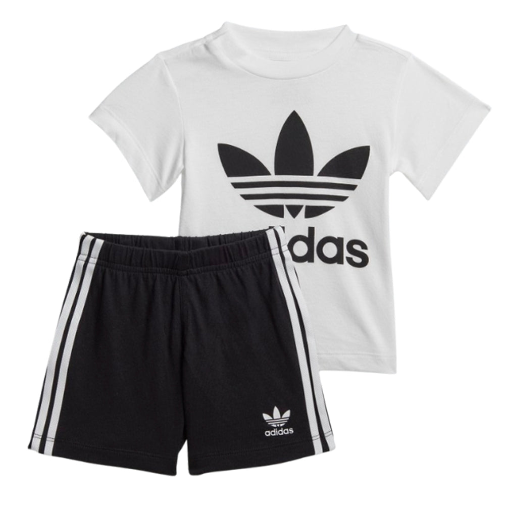 COMPLETI BAMBINI ADIDAS FI8318 ED7667 TREFOIL SHORTS TEE