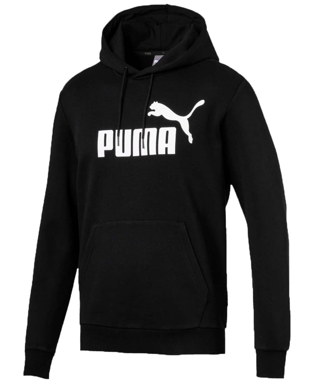 SWEAT-SHIRT HOMME PUMA 851743 02 01 BLANC NOIR AVEC CAPUCHE