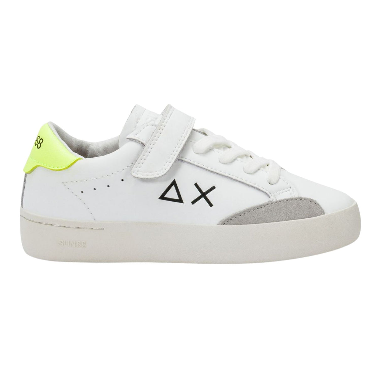 SCARPA RAGAZZI SUN 68 Z36338K 0163 BOY STREET BIANCO