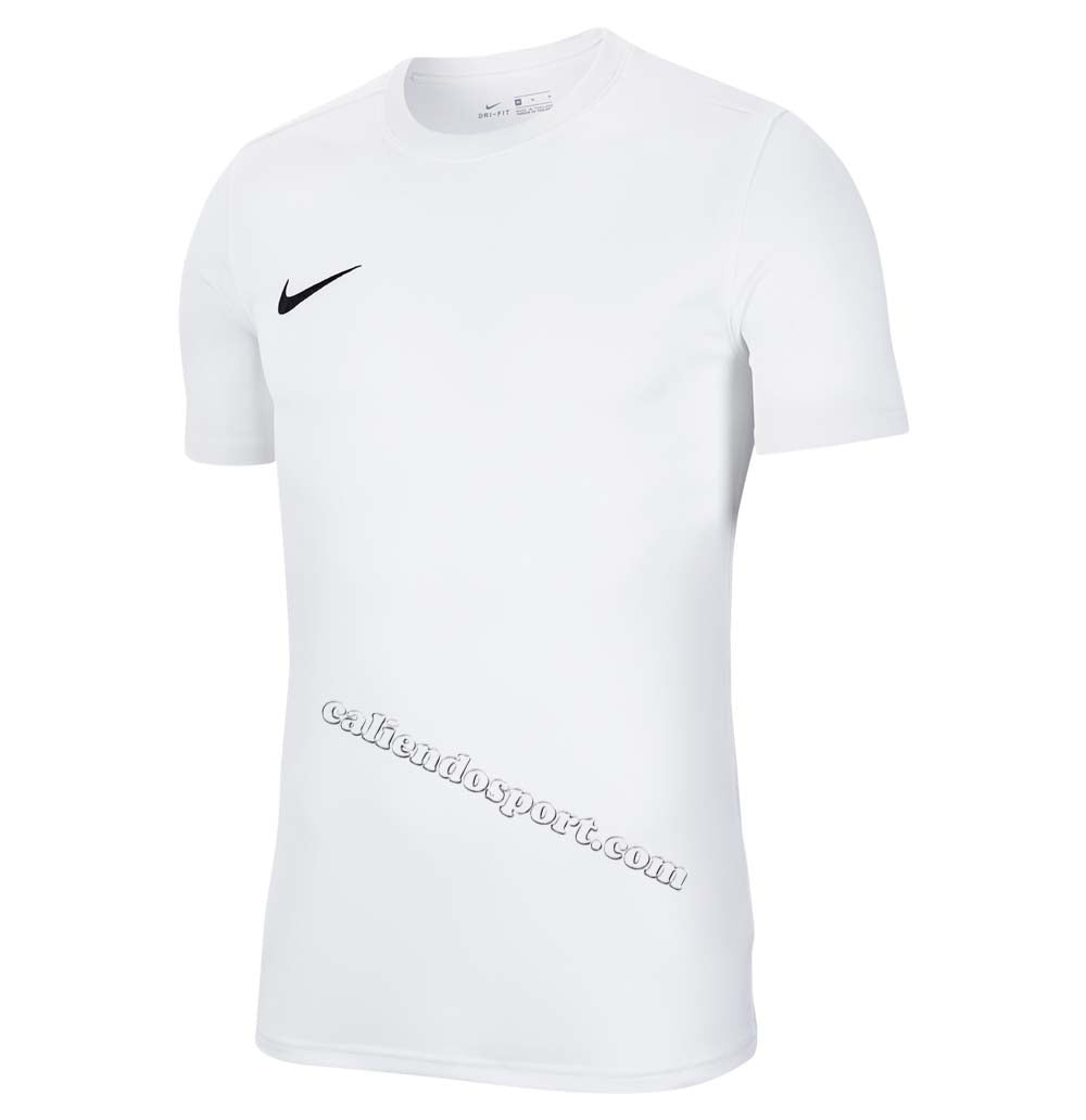 T-SHIRT DE FOOTBALL NIKE BV6708 DRY RUNNING NOIR BLEU BLANC
