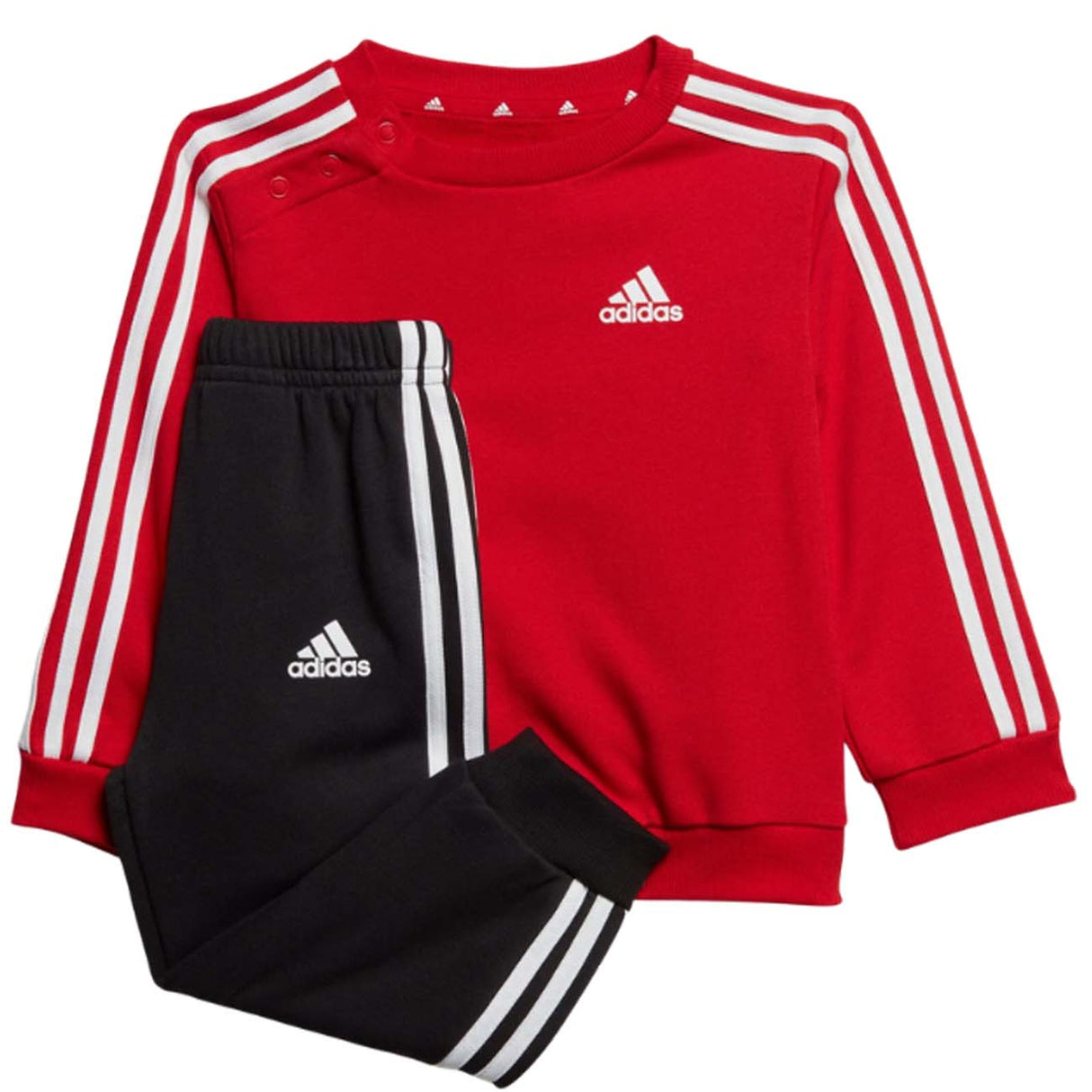 TUTA BAMBINI ADIDAS IJ6339 ESSENTIALS COTONE GARZATO