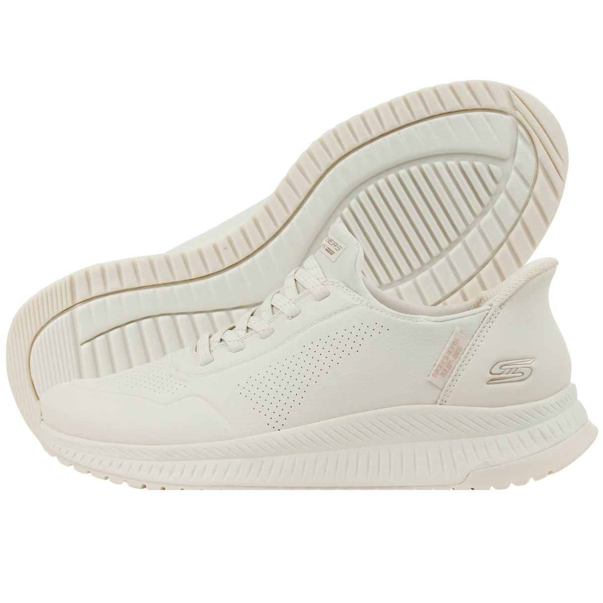 SCARPA DONNA SKECHERS 117740 W KEY LOOK SLIP INS