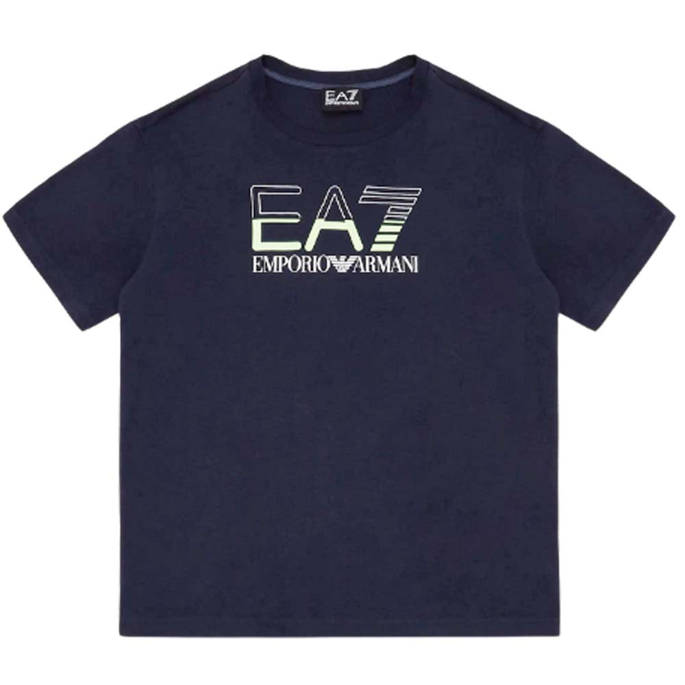 T-SHIRT RAGAZZI ARMANI EA7 3RBT58 BJ02Z COTONE