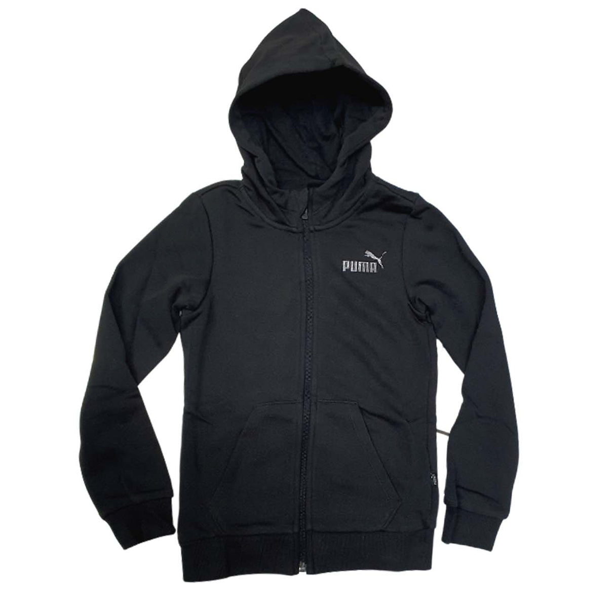 FELPA BAMBINE PUMA 682109 01ESSENTIALS COTONE GARZATO NERO