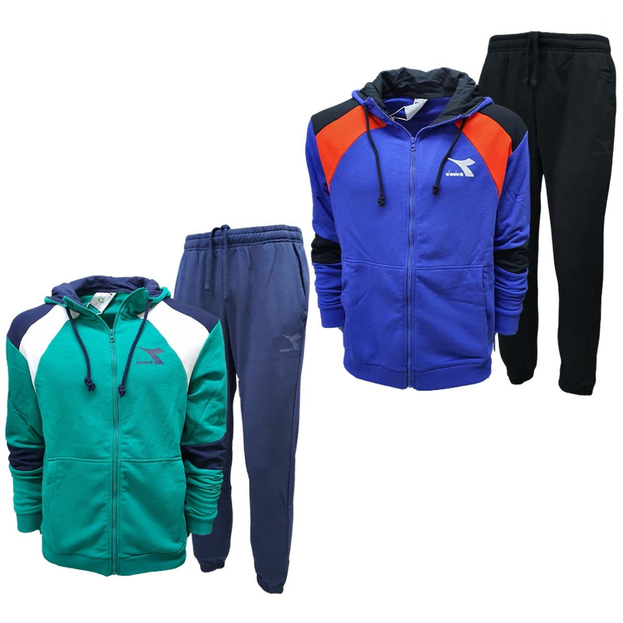 TUTA DIADORA UOMO 177773 COTONE GARZATO