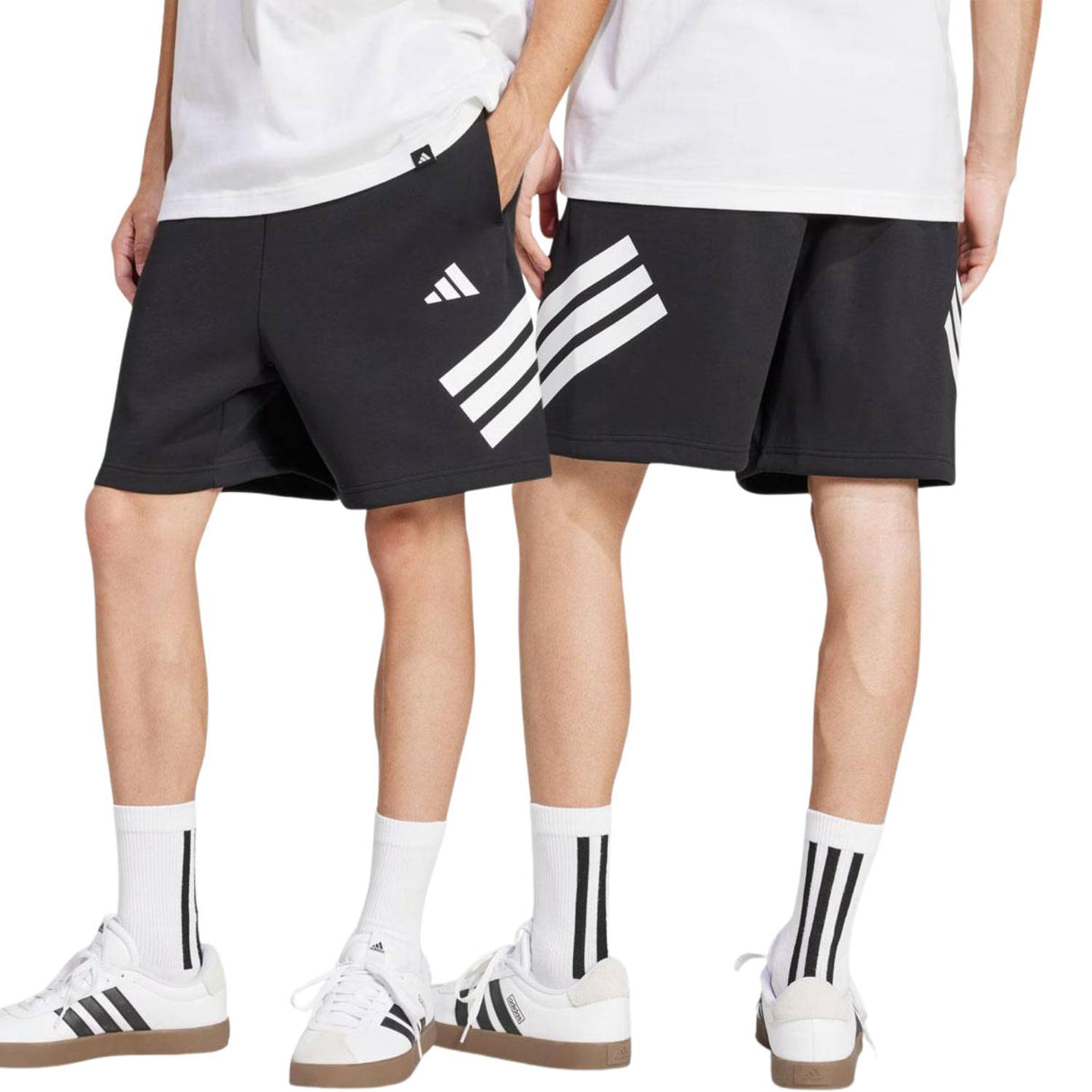 PANTALONCINI ADIDAS JD4884 FUTURE ICON NERO