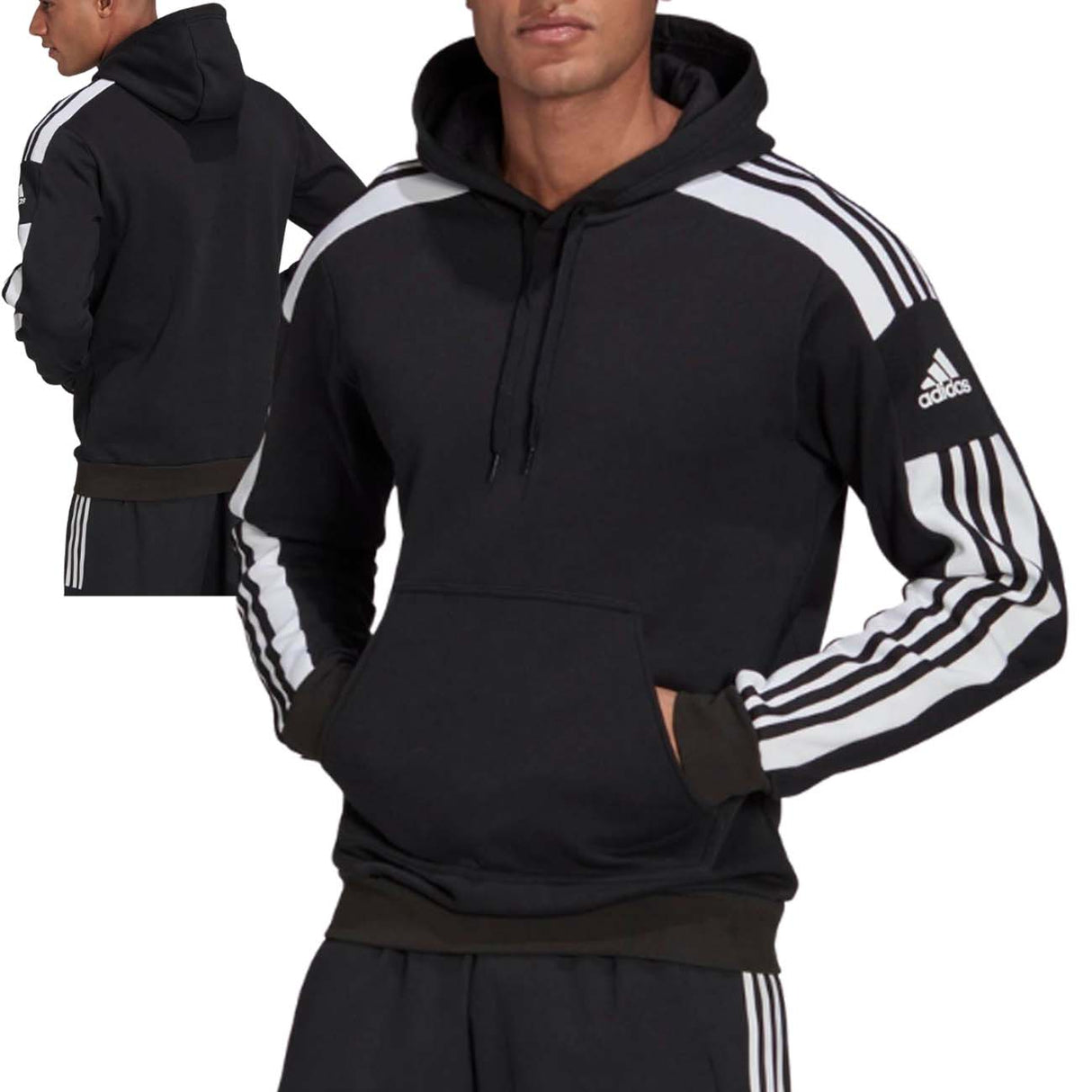 FELPA ADIDAS GT6634 SQUADRA FELPATO NERO