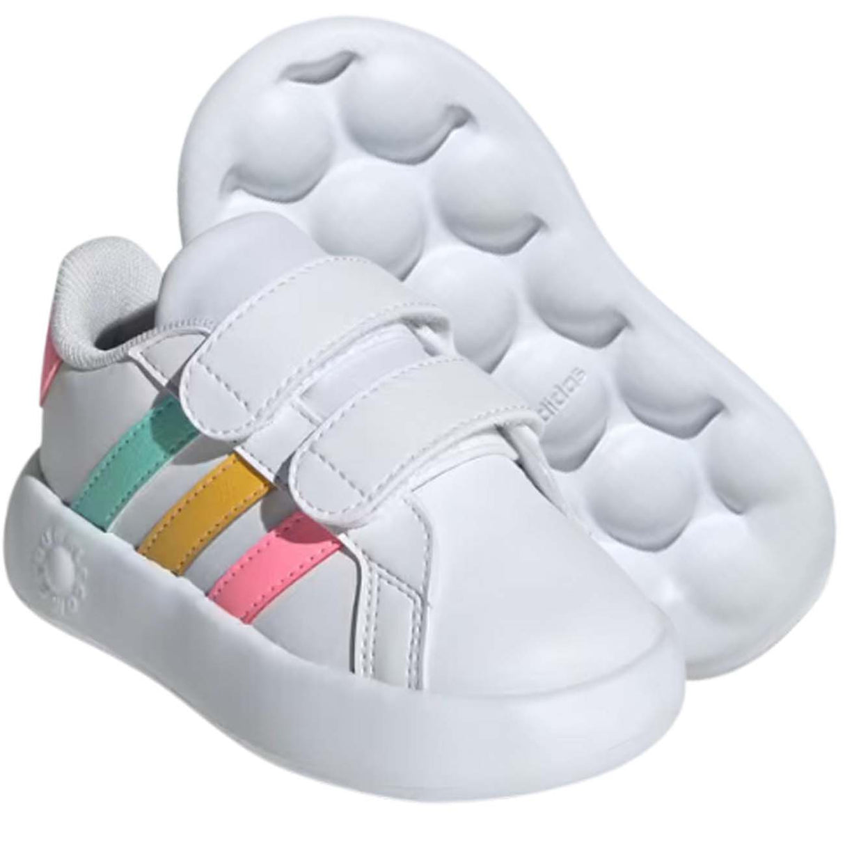 SCARPA BAMBINE ADIDAS IE1371 GRAND COURT 2.0 STRAPPO