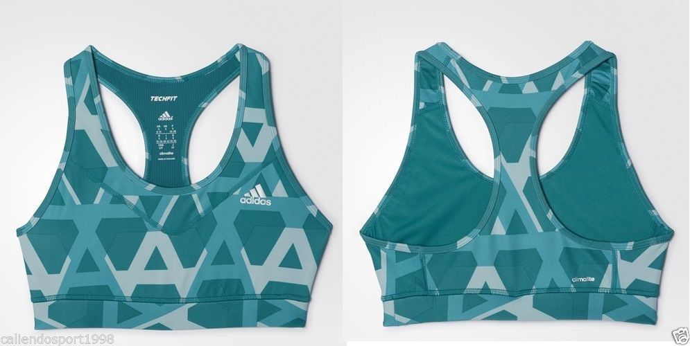 Donna Training Techfit Triax-Print Bra Adidas Sport Palestra CORSA