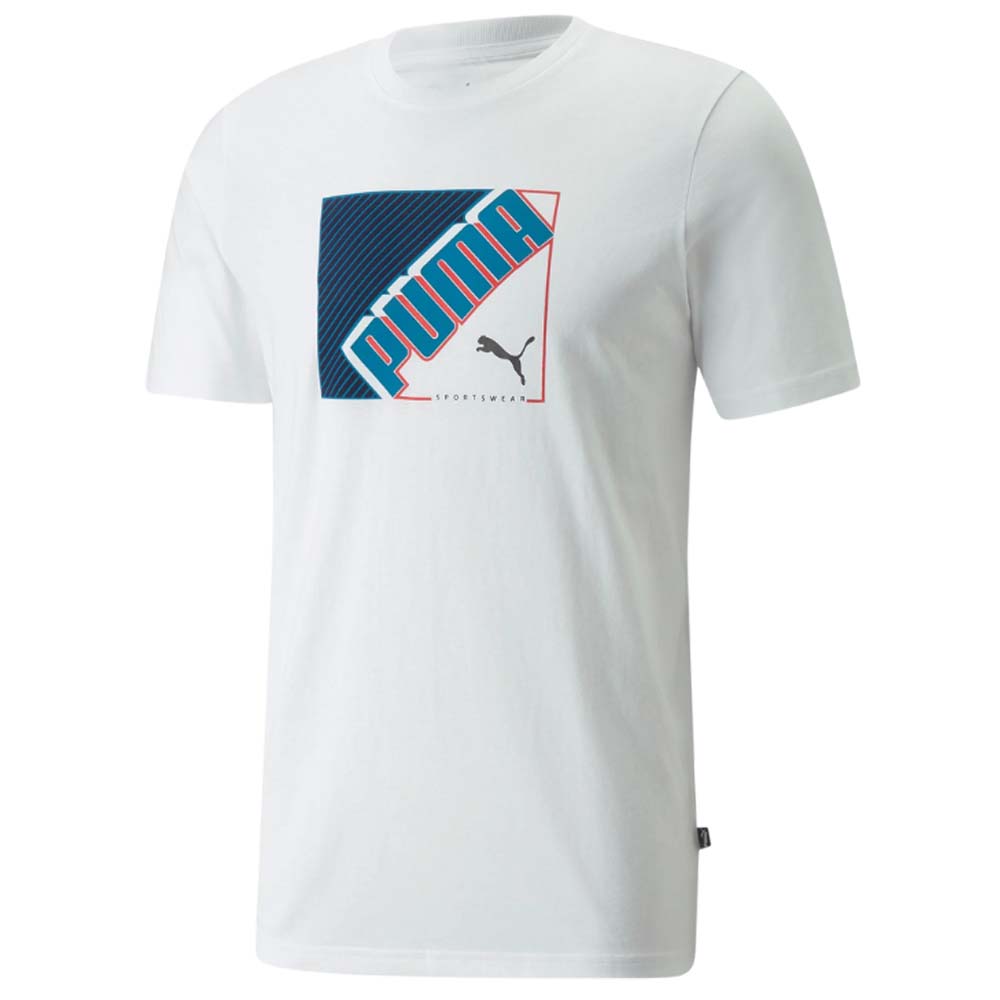 T-SHIRT EN COTON FLOQUÉ PUMA 849084