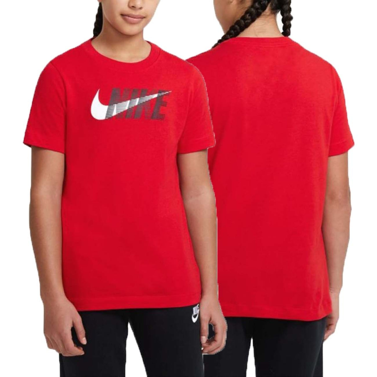 NIKE DC7796 657 UNISEX RED BOYS T-SHIRT