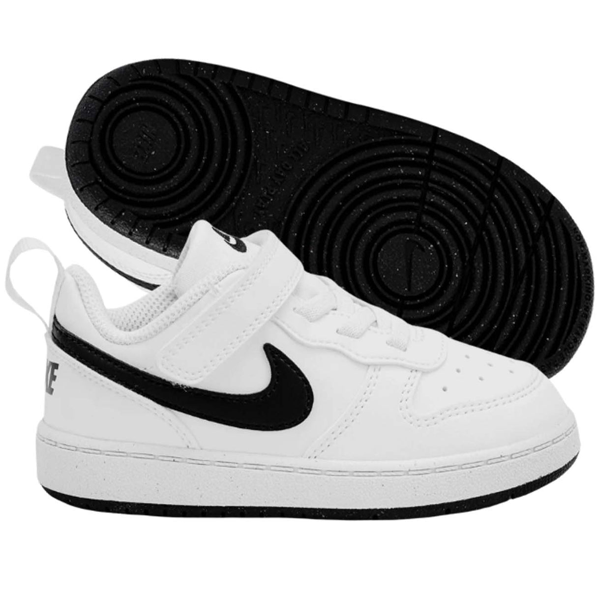 SCARPA BAMBINI NIKE DV5458 104 COURT BOROUGH LOW RECRAFT