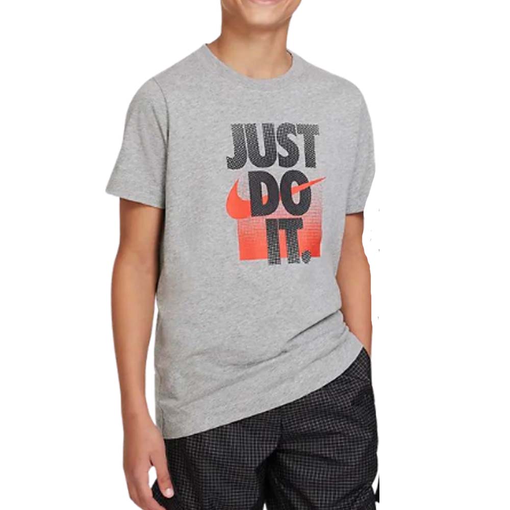 T-SHIRT RAGAZZI NIKE DX9522 690 SPORTWEAR COTONE