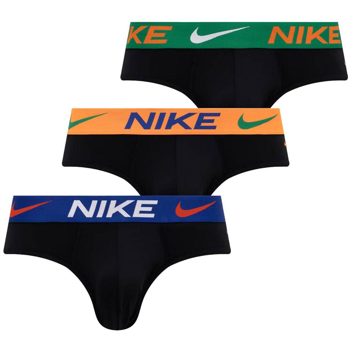SLIP NIKE 0000KE1155 EXQ ESSENTIAL MICRO NERO 3 PEZZI