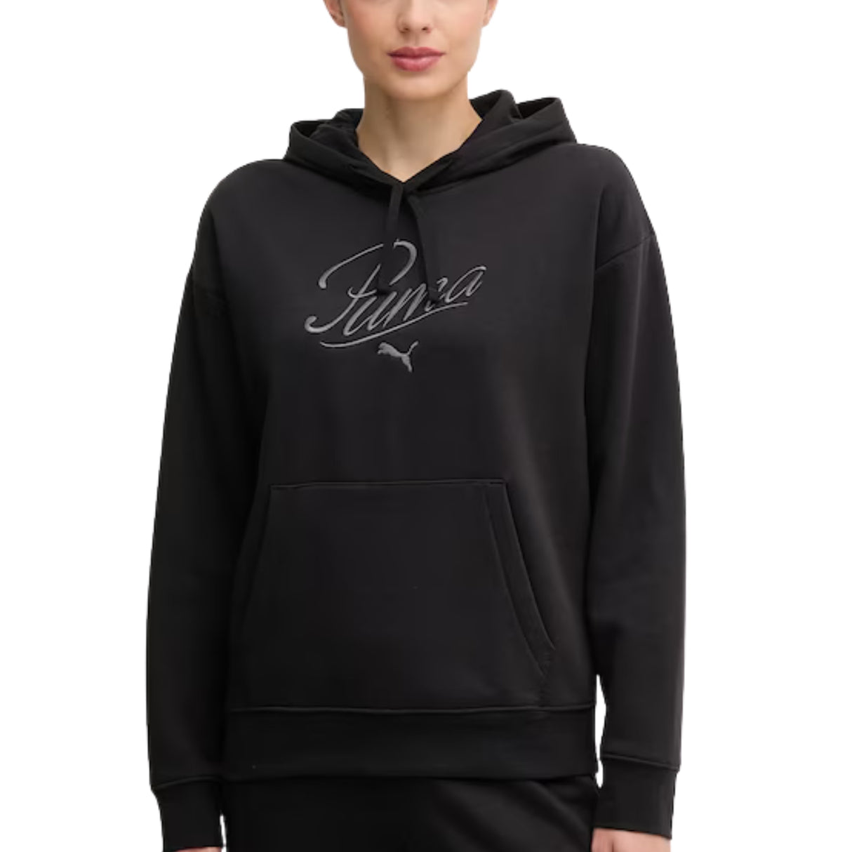 FELPA DONNA PUMA 688072 01 ESSENTIALS SCRIPT