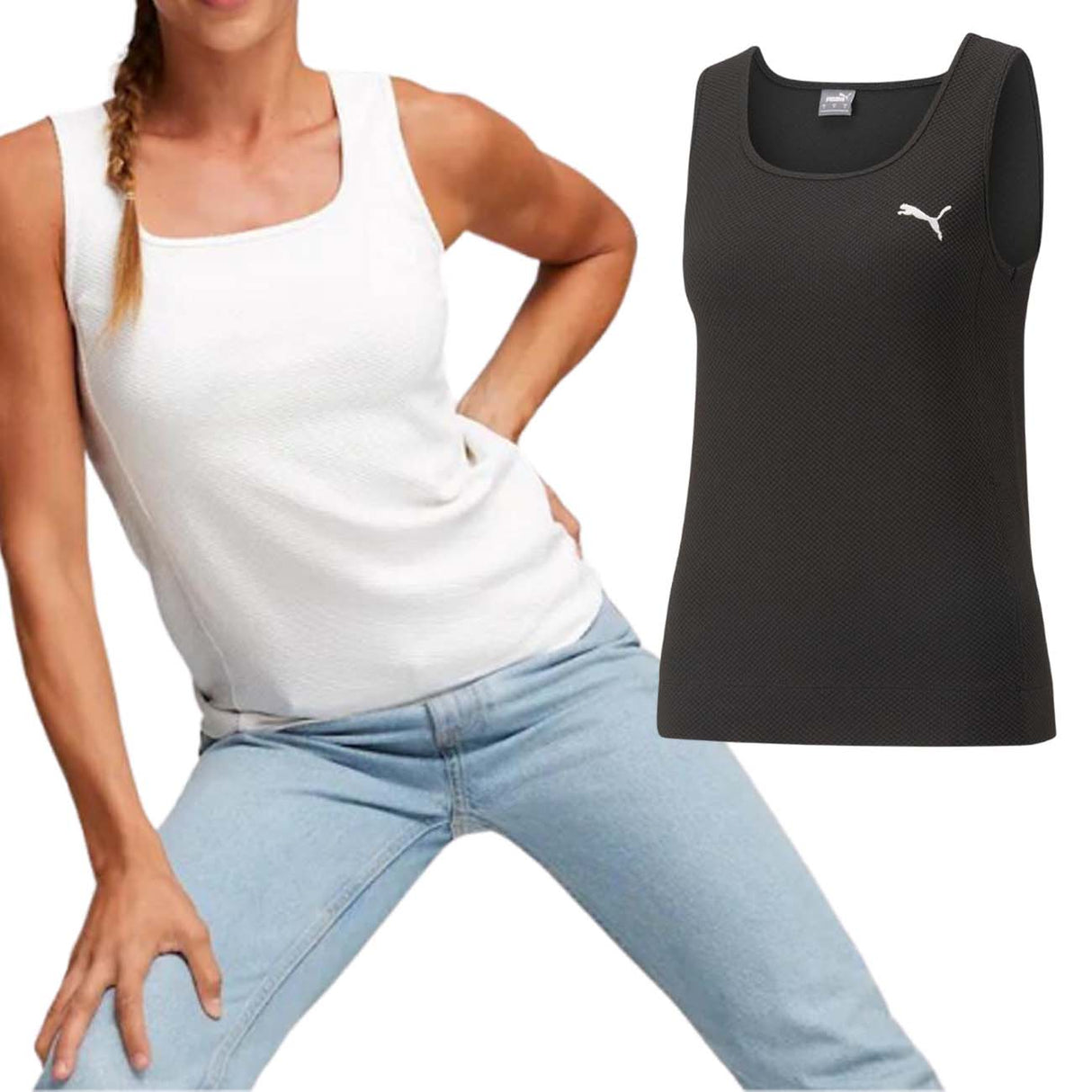 CANOTTA DONNA PUMA 673114 HER COTONE