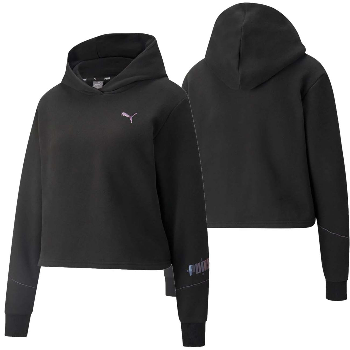 FELPA PUMA DONNA 848180 CYBER COTONE FELPATO