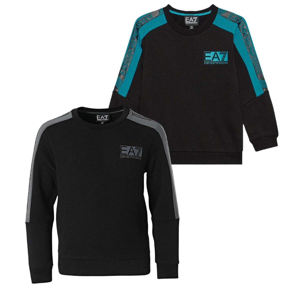 FELPA RAGAZZI ARMANI EA7 6LBM62 BJEXZ BCOTONE FELPATO