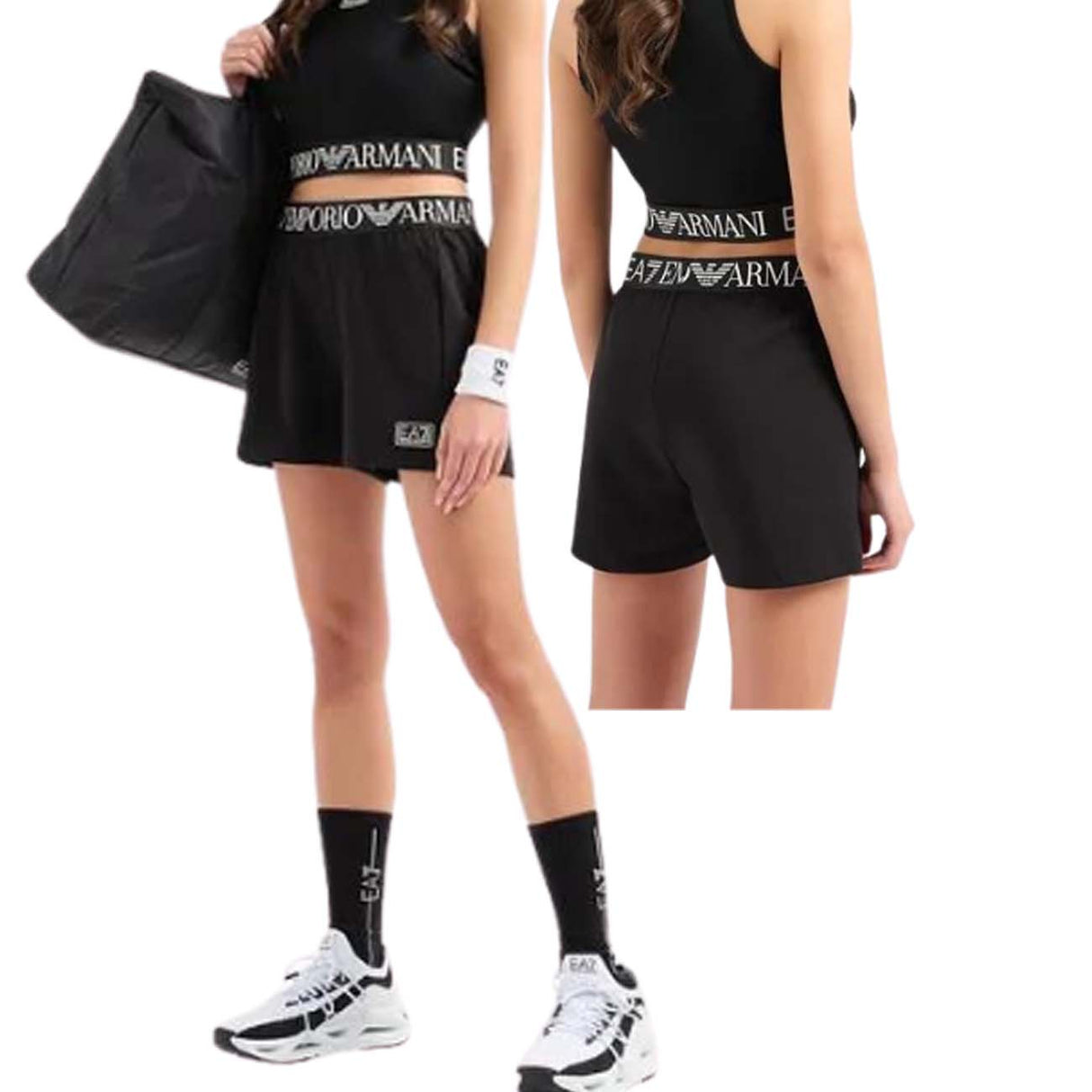 PANTALONCINO DONNA ARMANI EA7 E24 3DTS63 TJKWZ 1200