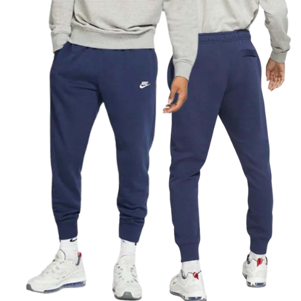 PANTALON NIKE SPORTSWEAR CLUP EN COTON BLEU BV2679 410