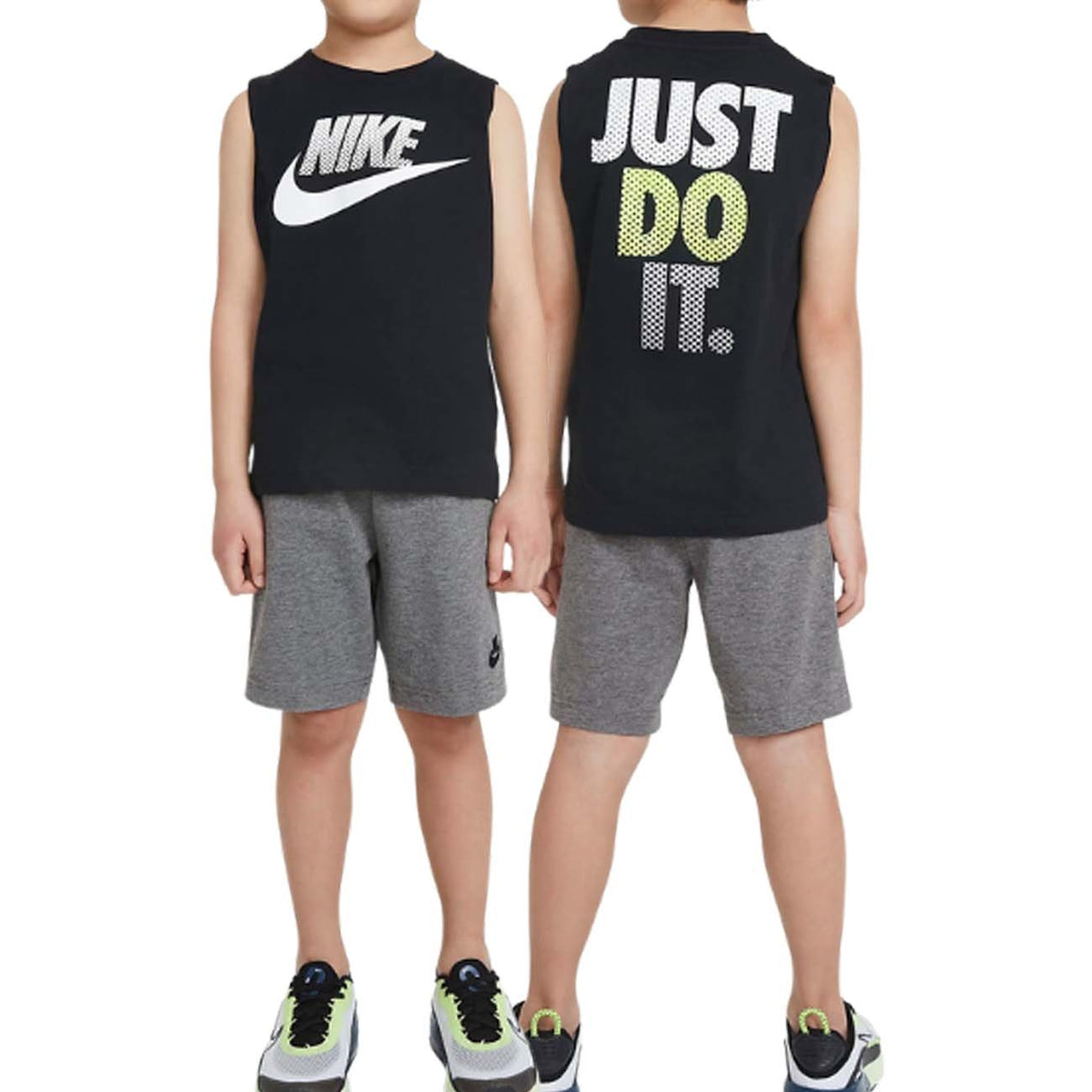 COMPLETO BAMBINO NIKE 86H823 GEH SMANICATO+PANTALONCINO
