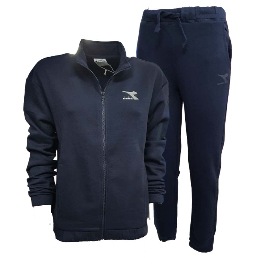 SURVÊTEMENT EN COTON POLAIRE DIADORA 179886 BLEU NOIR