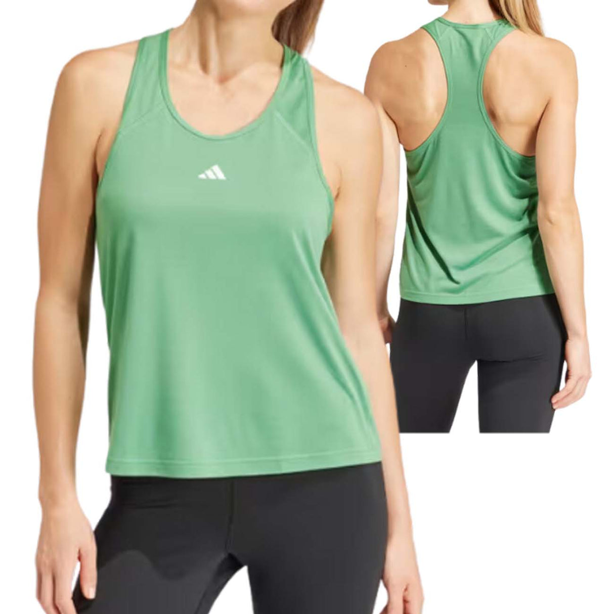 CANOTTA DONNA ADIDAS IS4037 TR ESSENTIALS VERDE