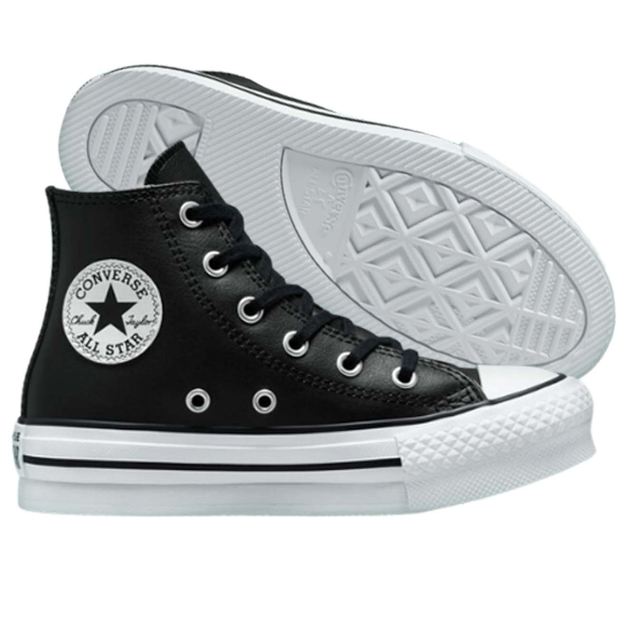 GIRLS SHOES CONVERSE A01015C PLATFORM LEATHER