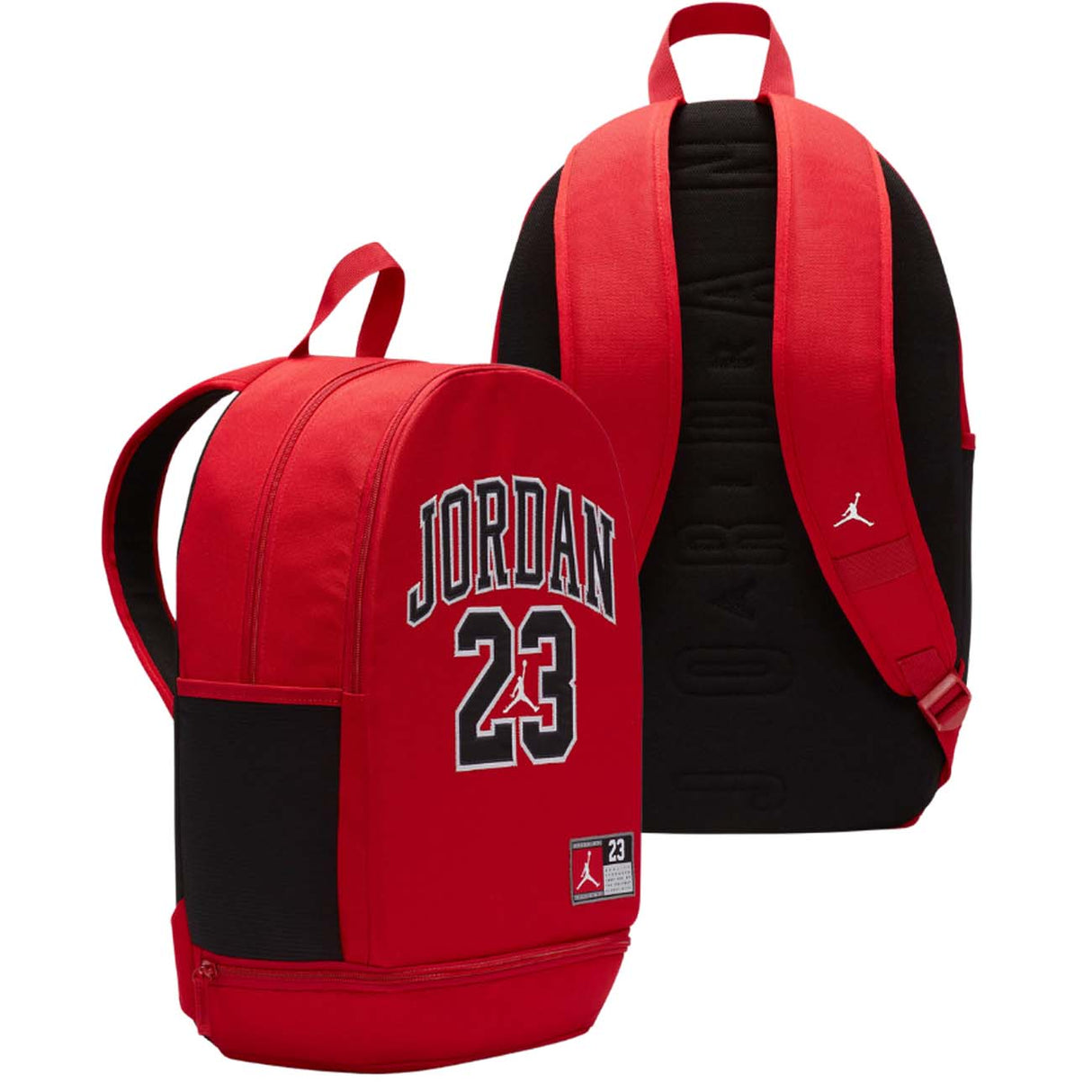 ZAINO JORDAN 9A0780 R78 ROSSO JERSEY UNISEX 27 LITRI