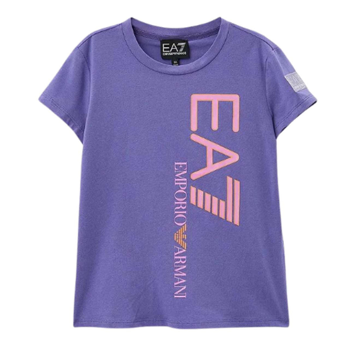 T-SHIRT BAMBINA ARMANI EA7 E24 3DFT14 FJLIZ 1304 VIOLA