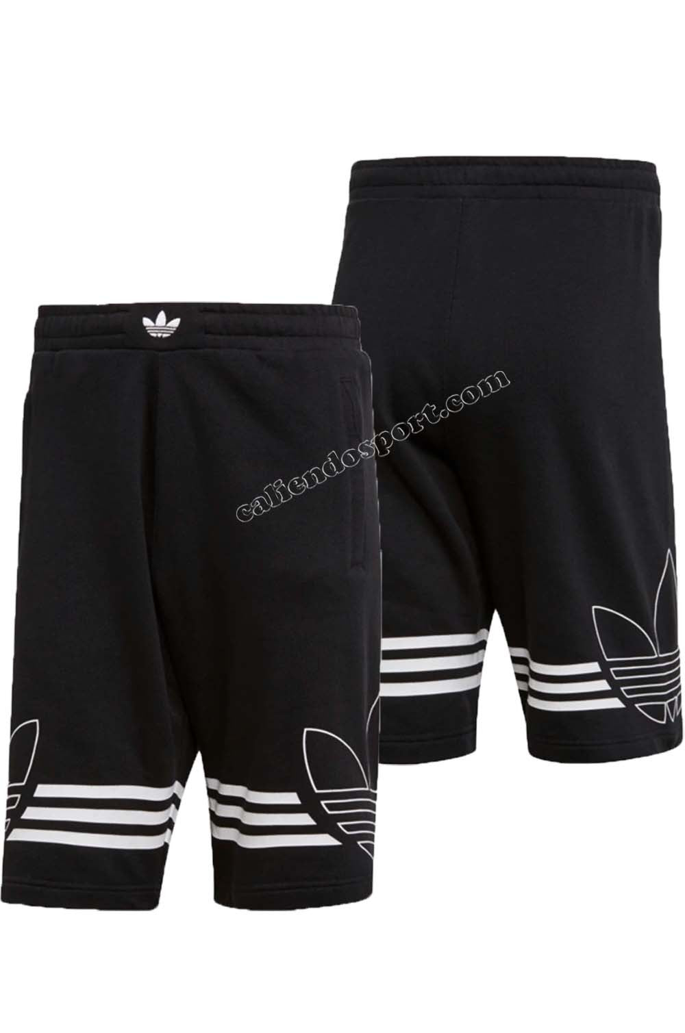 ADIDAS MEN'S SHORTS DU8136 DU8135 ORIGINALS GREY BLACK