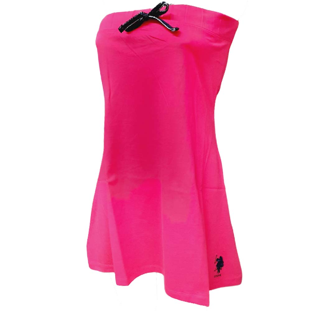 VESTITO DONNA US POLO 66031 50313 A FASCIA COTONE