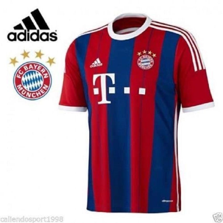 Adidas Bayern Munich Football T-Shirt Adult Boy SPORT FOOTBALL 10/12 YEARS TAG M