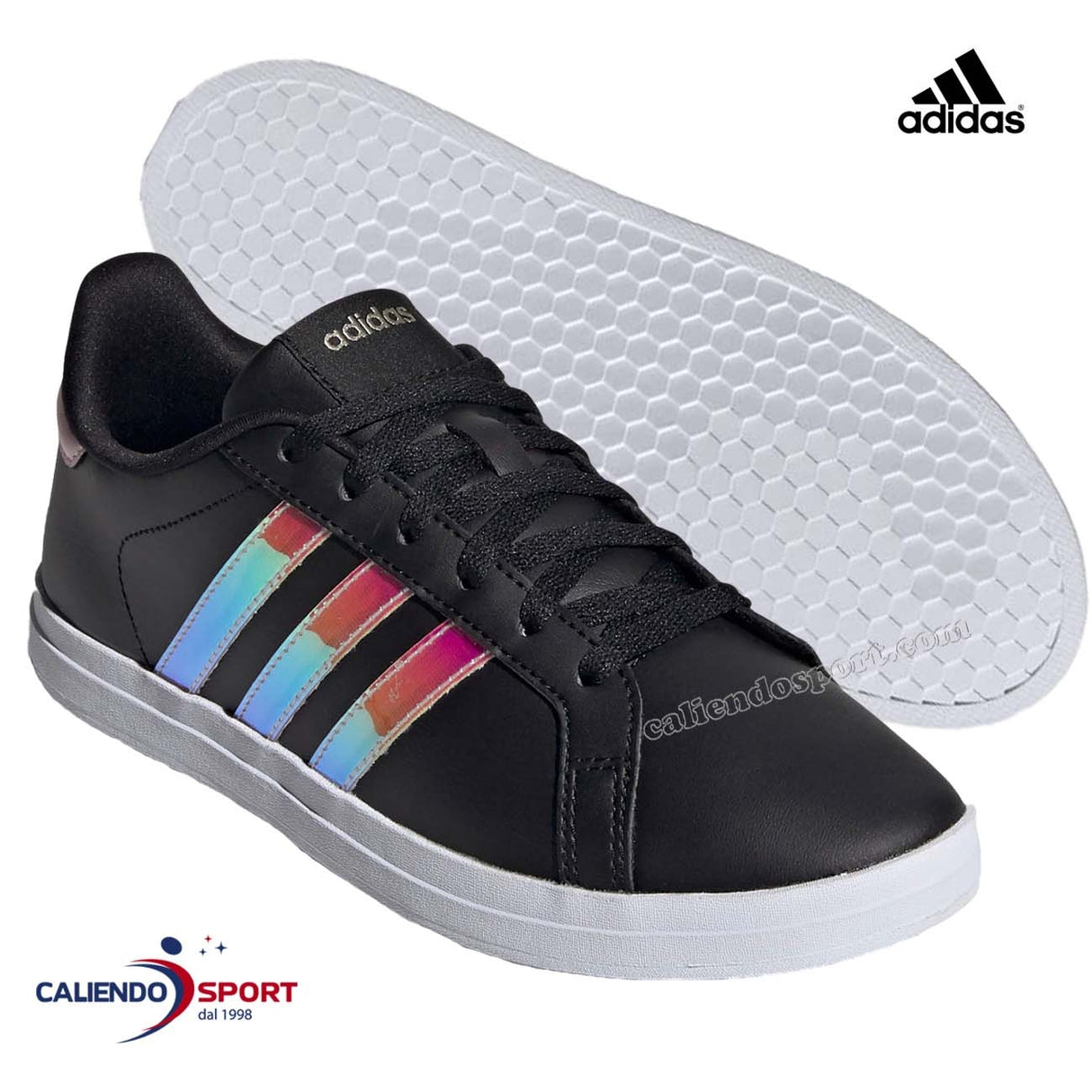 CHAUSSURES ADIDAS FY8405 COURTPOINT POUR FEMMES NOIRES