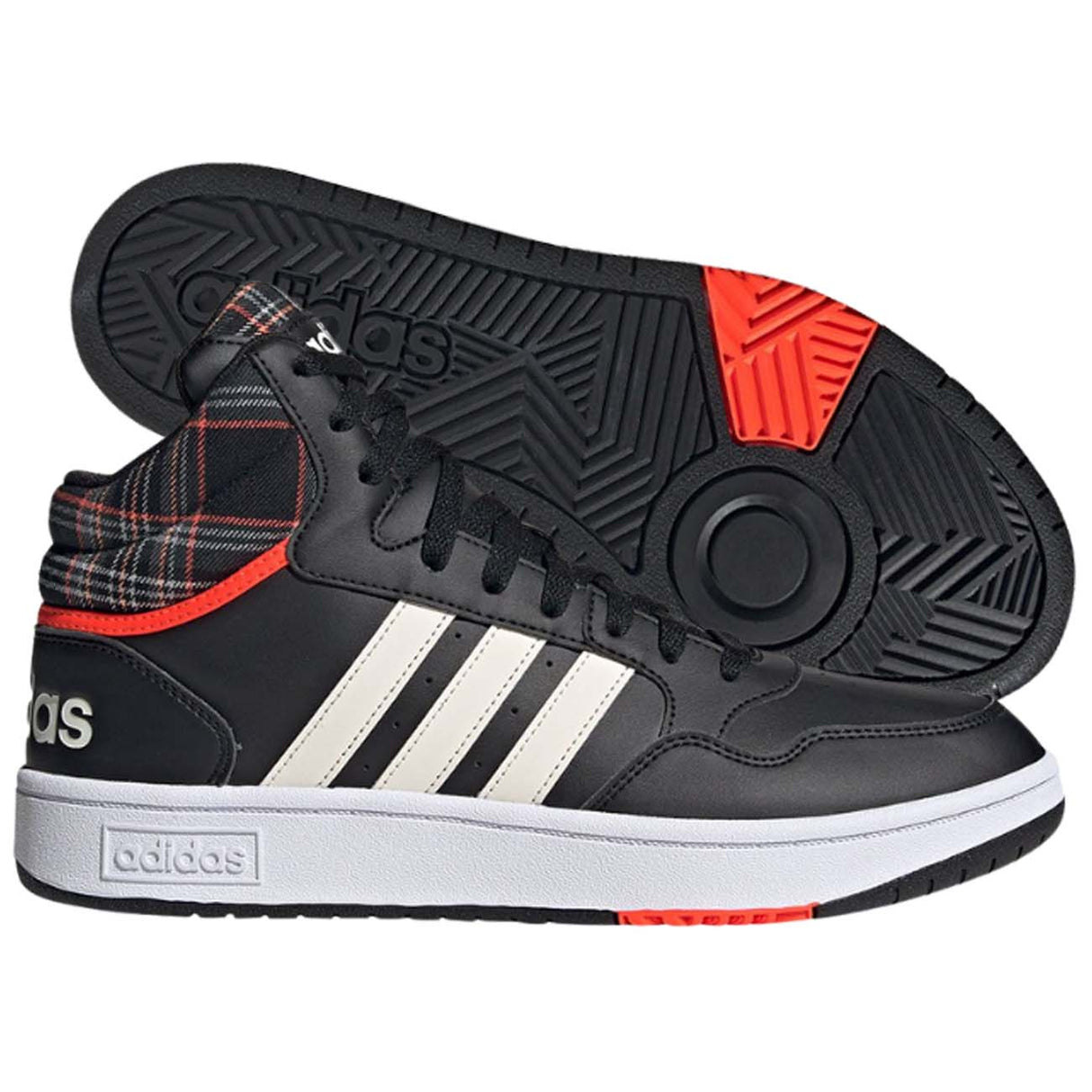 SCARPA ADIDAS HP7943 HOOPS 3 0 MID NERO