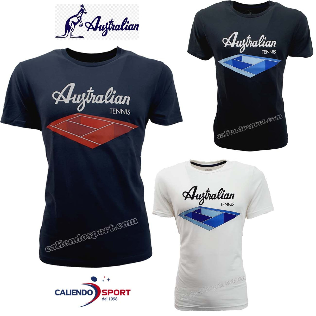 T-SHIRT AUSTRALIAN TS0004 MEZZA MANICA COTONE