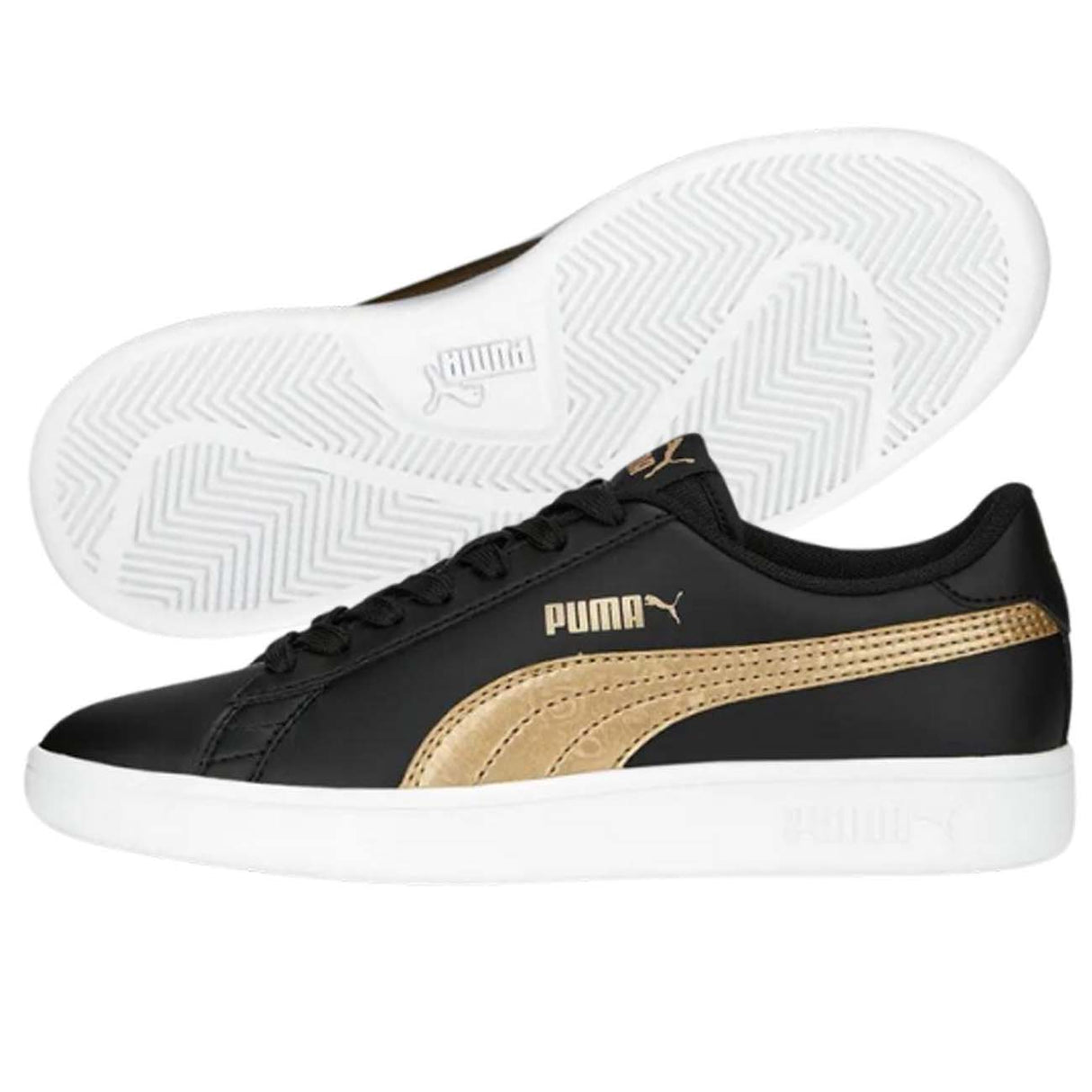 CHAUSSURES PUMA 389682 02 SMASH V2 METALLICS POUR FILLE