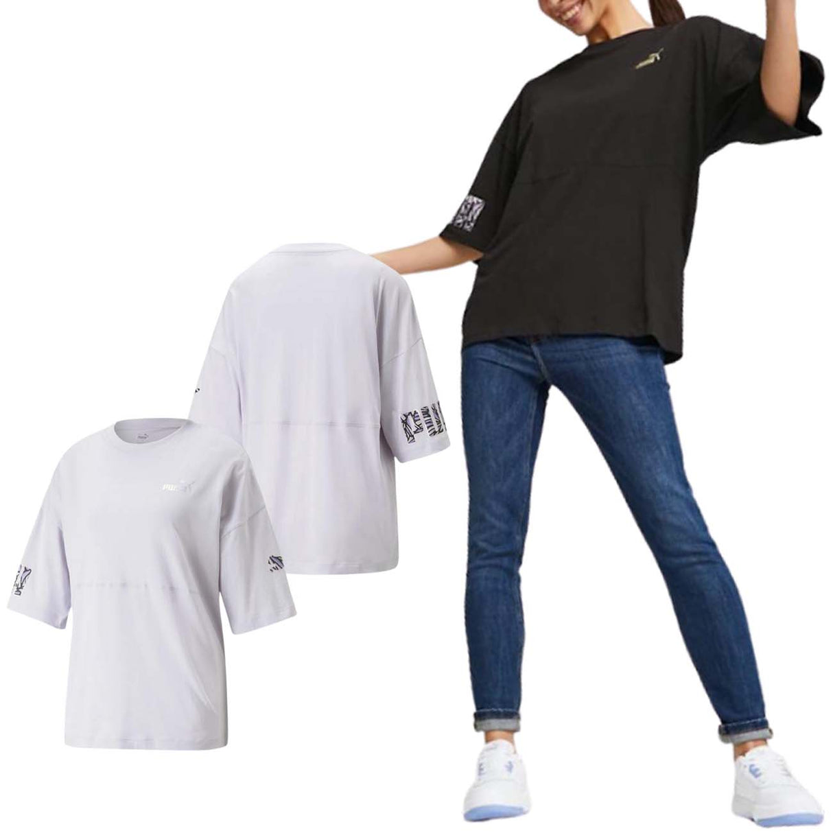 T-SHIRT DONNA PUMA 674445 POWER NOVASHINE