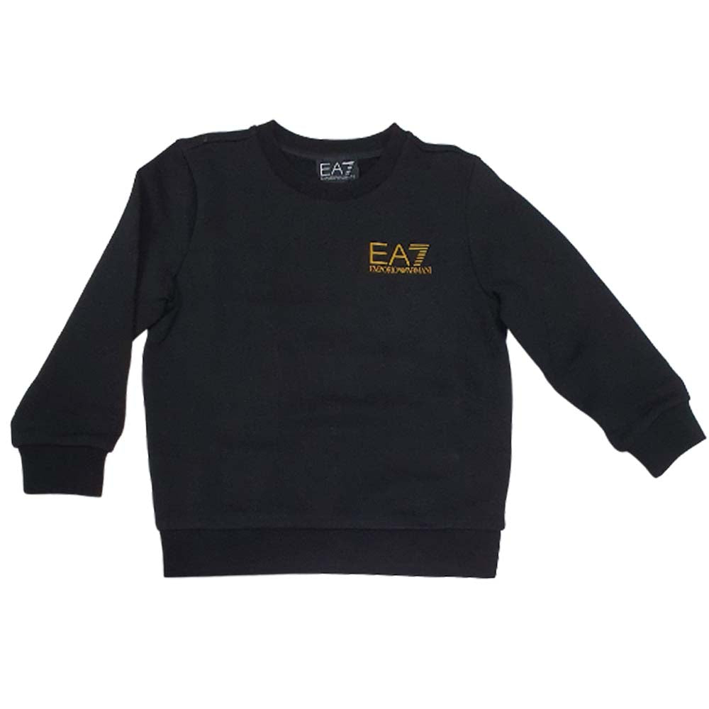 FELPA RAGAZZI ARMANI EA7 8NBM53 BJEXZ COTONE FELPATO