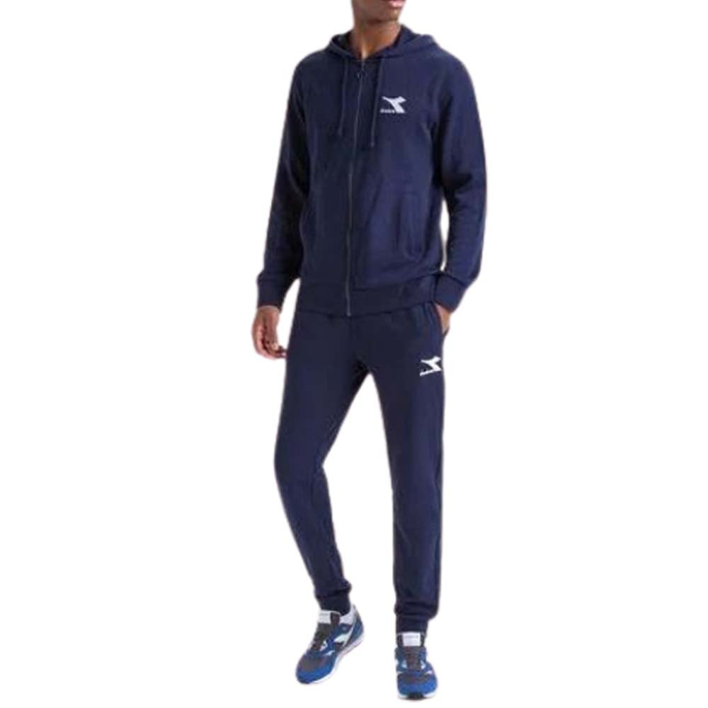 TUTA DIADORA 180369 SPORT COTONE GARZATO CAPPUCCIO