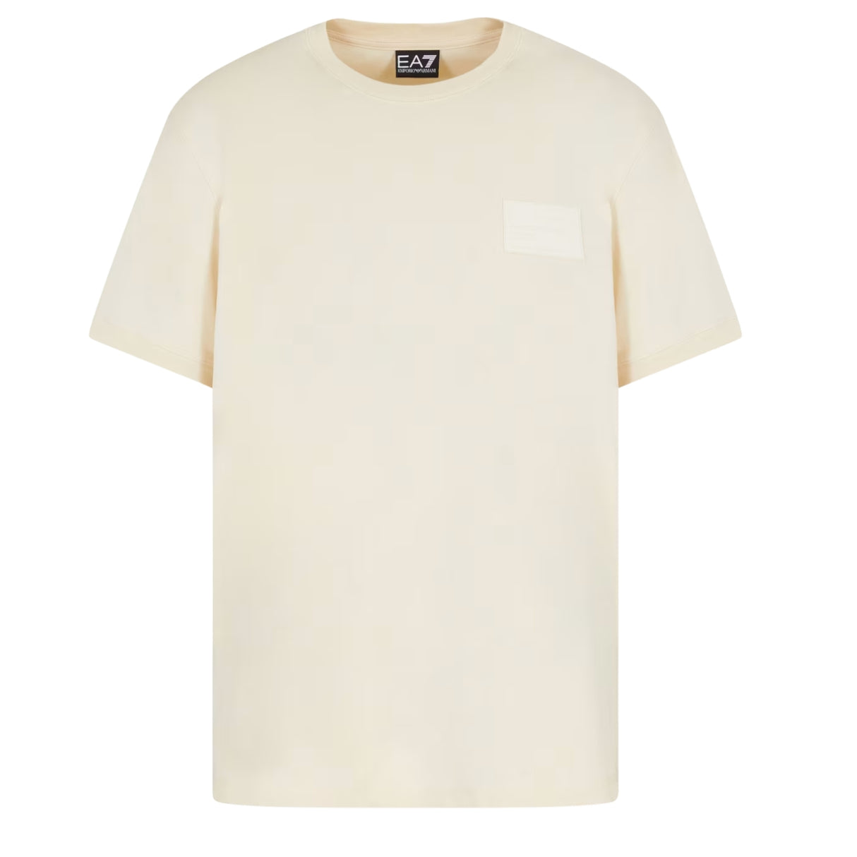 T-SHIRT ARMANI EA7 E25 7X000014 U1079 BEIGE COTONE