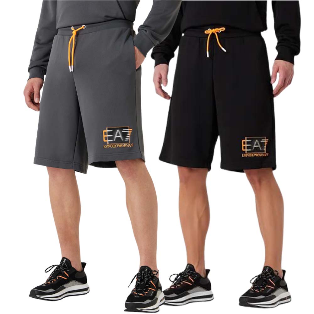ARMANI EA7 3RPS54 PJ16Z TECHNICAL FABRIC SHORTS
