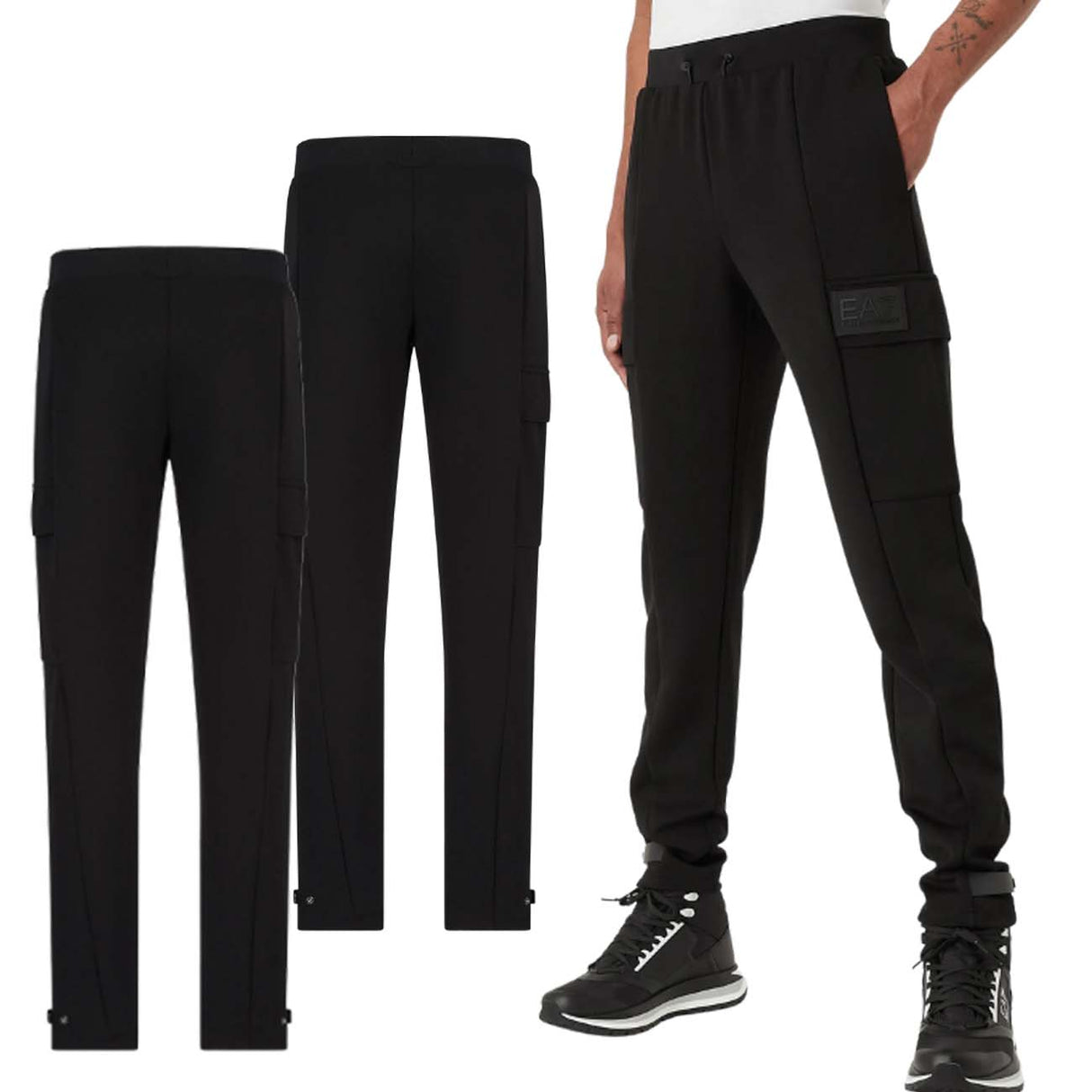 PANTALON EN TISSU TECHNIQUE ARMANI EA7 6LPP53 PJAHZ