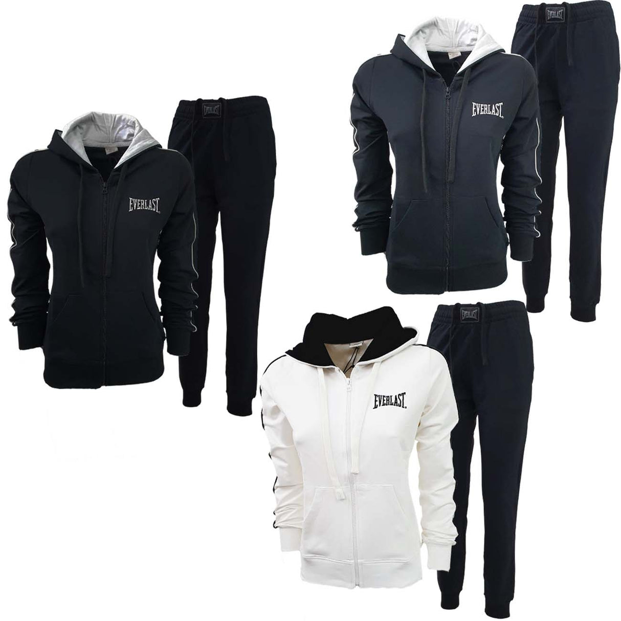 TUTA DONNA EVERLAST 32W501D68A COTONE GARZATO