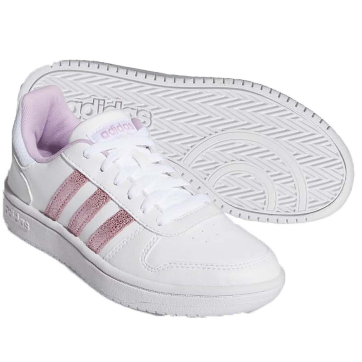 SCARPA BAMBINA ADIDAS FY8914 HOOPS 2.0