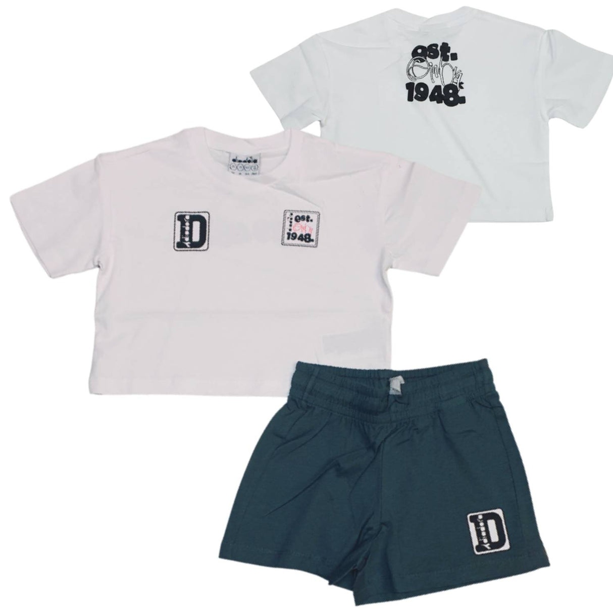 COMPLETO BAMBINE DIADORA 182875 20002 T-SHIRT + PANTALONCINO