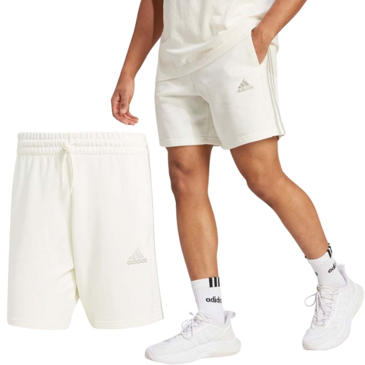 PANTALONCINO ADIDAS IS1344 SPORTWEAR COTONE