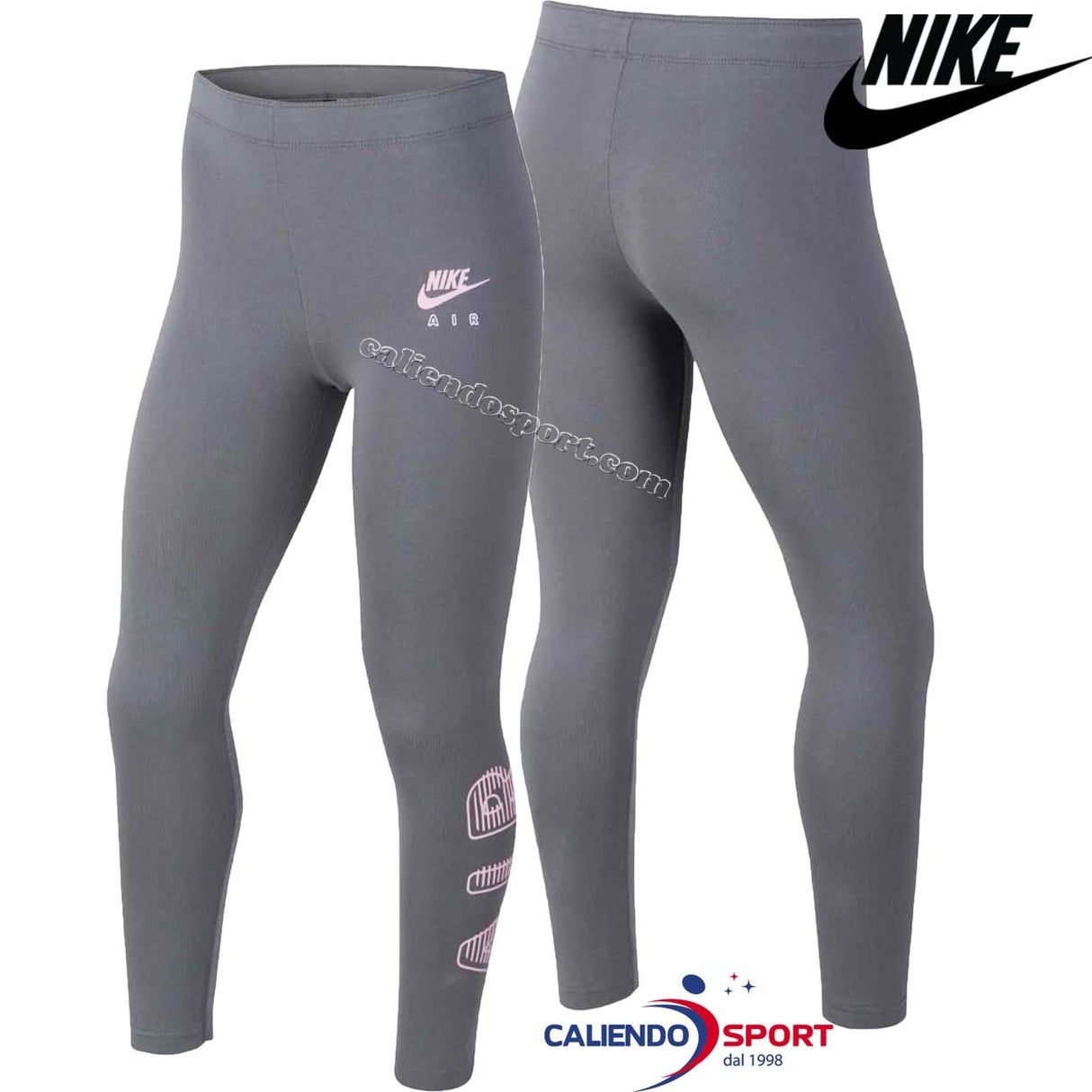 NIKE AIR GIRL LEGGINGS CU8299 084 GREY