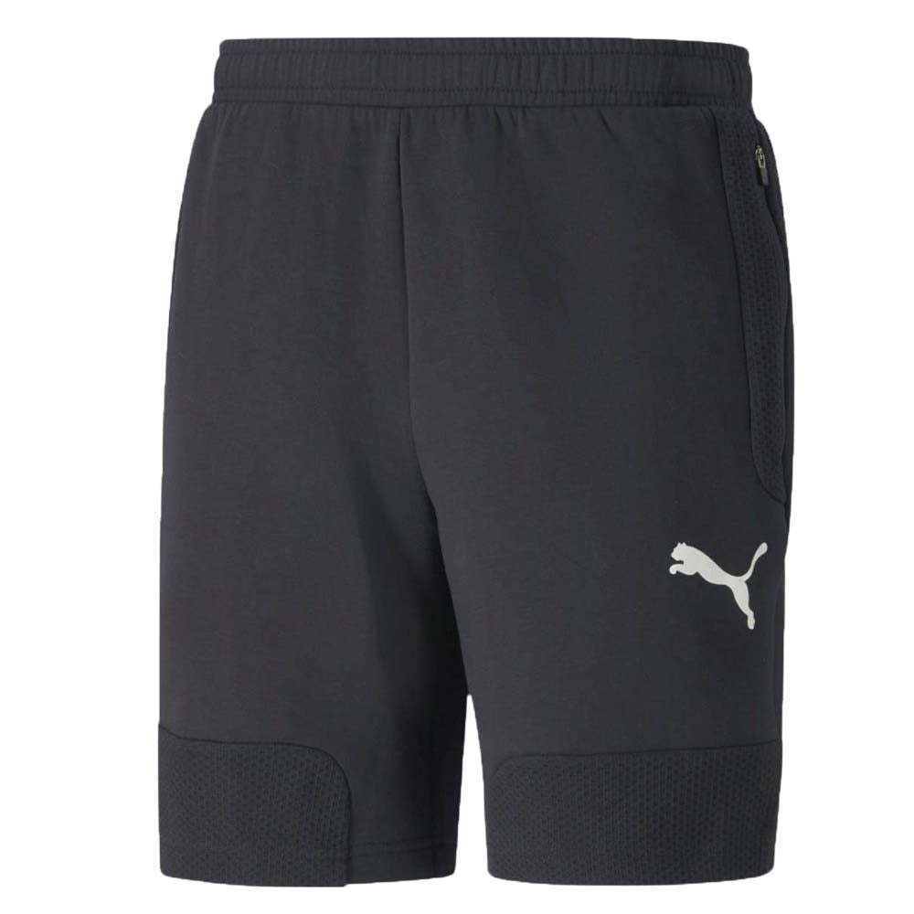 PANTALONCINO PUMA 581487 BIANCO NERO COTONE