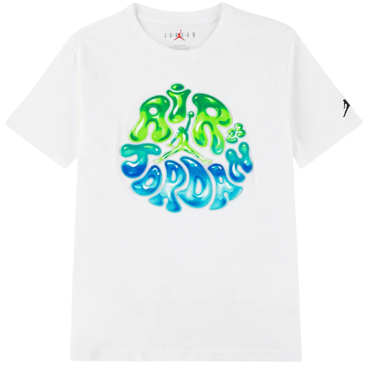 T-SHIRT RAGAZZI JORDAN 95F895-001 COTONE BIANCO